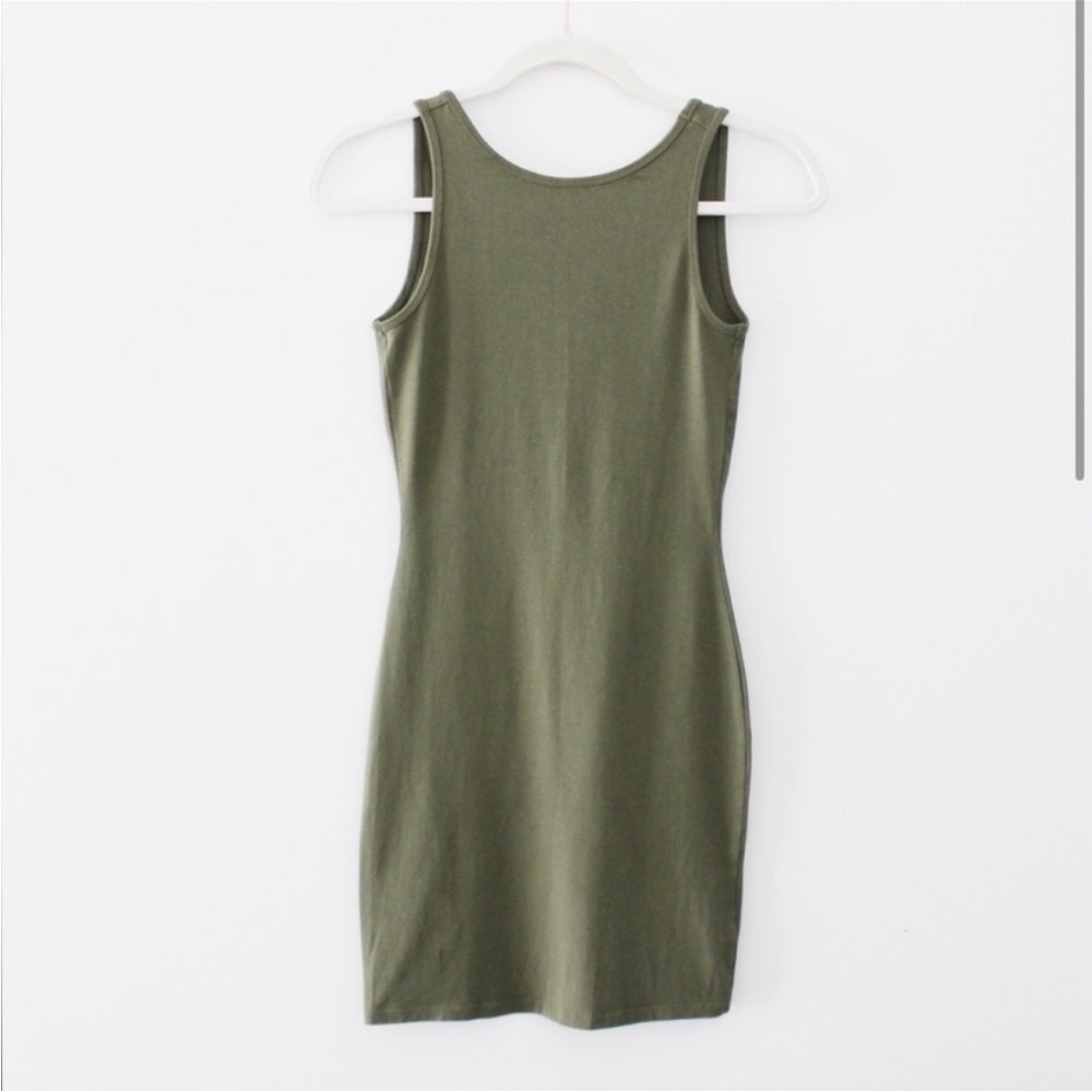 Green Aritzia Bodycon Dress L